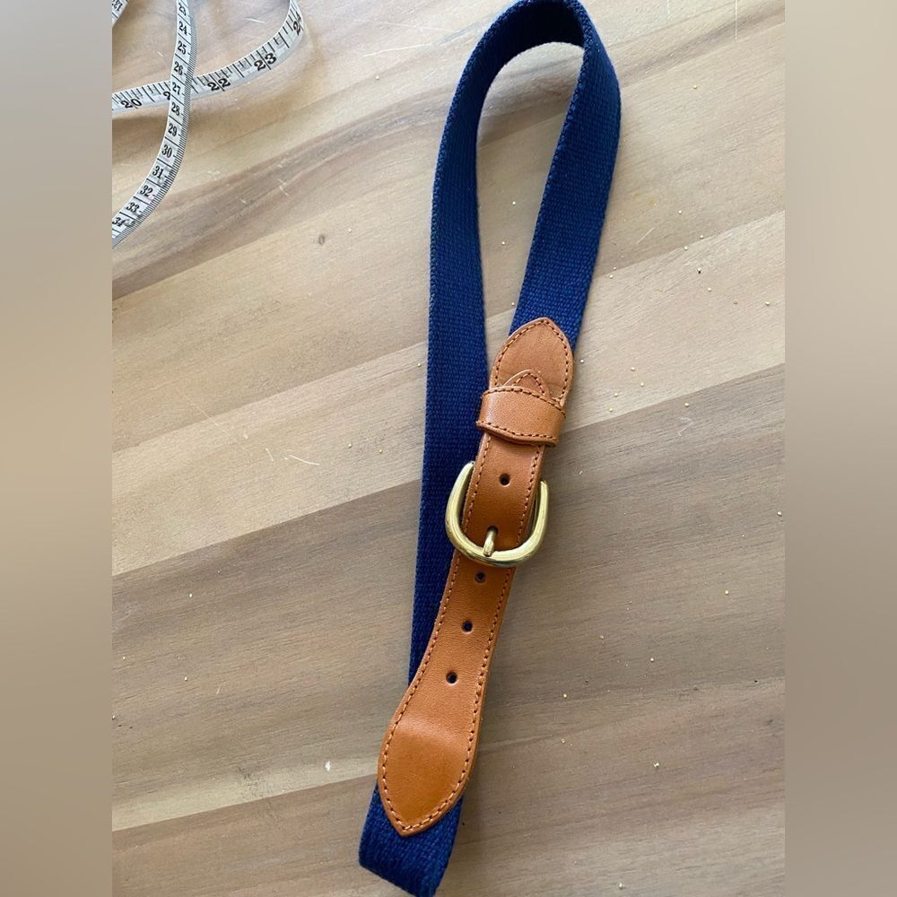 Two vintage belts